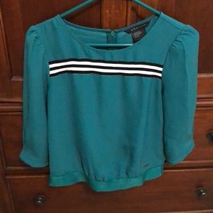 Green ARMANI EXCHANGE blouse